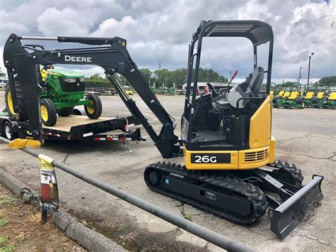 new john deere mini excavator for sale|john deere 26g compact excavators.